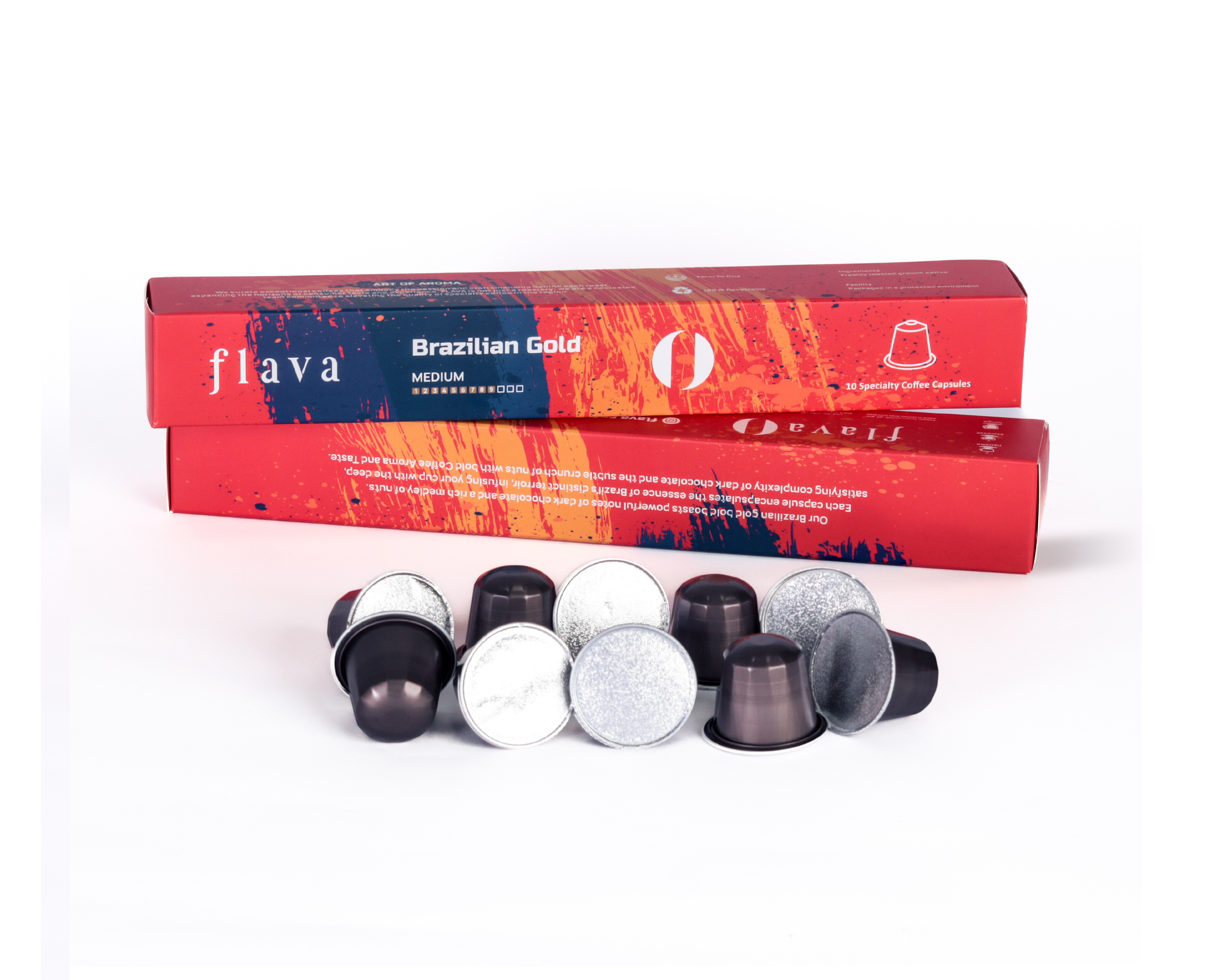 Flava Medium Capsules Nespresso Compatible